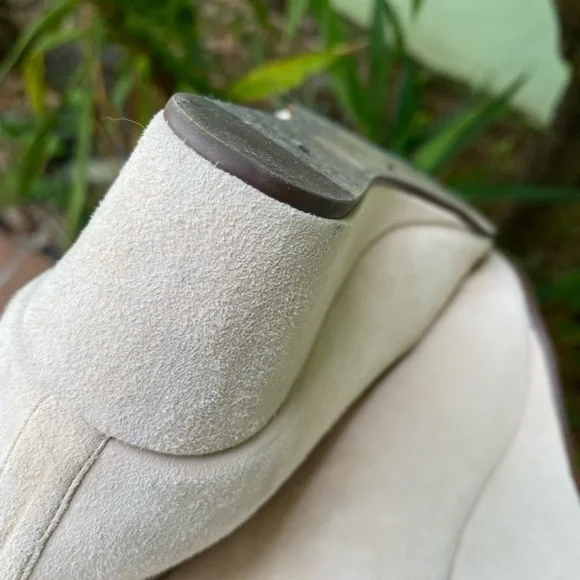 Nude Suede J Crew Sandals - Picture 8 of 11